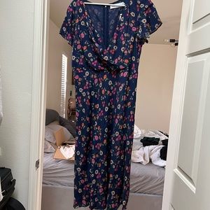 Fame and partners floral mini dress